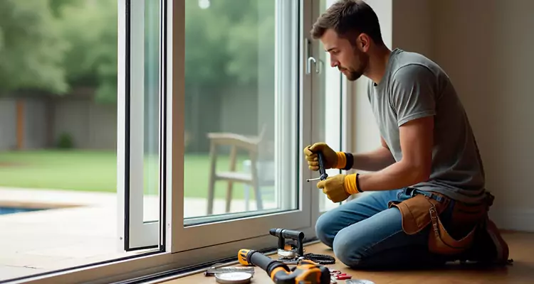 Squeaky Sliding Patio Doors in St. Cloud, FL