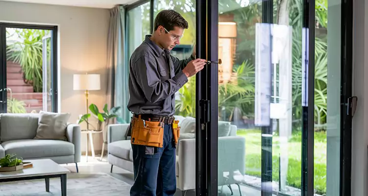 Sliding Door Jamb Lock Repair in St. Cloud, FL