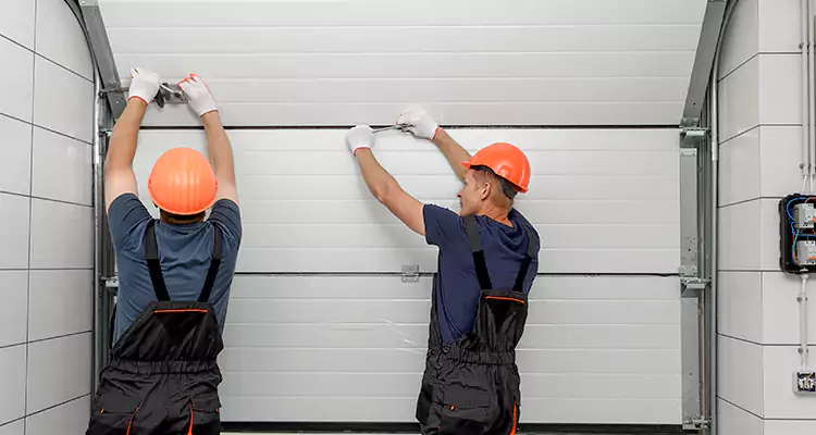 Garage Door Bottom Panel Repair in St. Cloud, FL