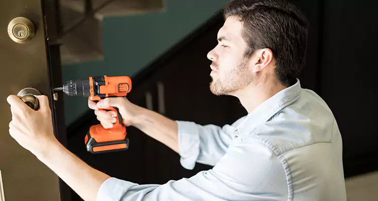 Commercial Steel Security Door Repair in St. Cloud, FL