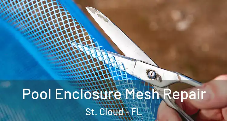 Pool Enclosure Mesh Repair St. Cloud - FL