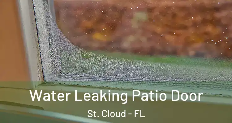Water Leaking Patio Door St. Cloud - FL